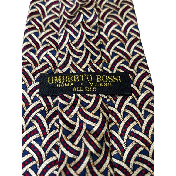 Vintage Set Ties Geoffrey Beene & Umberto Bossi Silk Ties - Picture 4 of 6